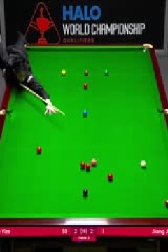 24-25赛季斯诺克世锦赛资格赛第三轮吴宜泽6-3江俊(第一阶段)20250414