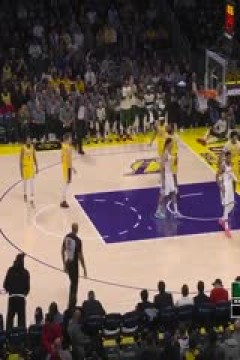 NBA常规赛 雄鹿VS湖人 20250321