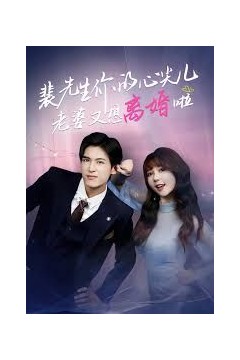 裴先生你的心尖儿老婆又想离婚啦，裴先生的复婚攻略