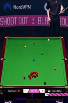 斯诺克单局限时赛16强至决赛袁思俊18-28尤里安·博伊科20251214