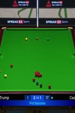 2024斯诺克世界大奖赛曹宇鹏2-6特鲁姆普20240119