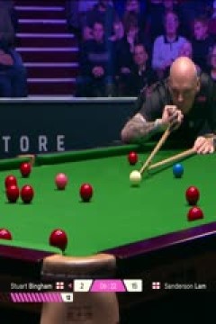 斯诺克单局限时赛32进16林杉峰15-76斯图尔特·宾汉姆(朱峰立)20251213